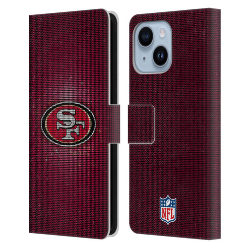 NFL San Francisco 49ers Artwork LED Leather Book Wallet Case Cover For Apple iPhone 14 Plus NFL San Francisco 49ers Artwork LED Leather Book Wallet Case Cover For Apple iPhone 14 Plus