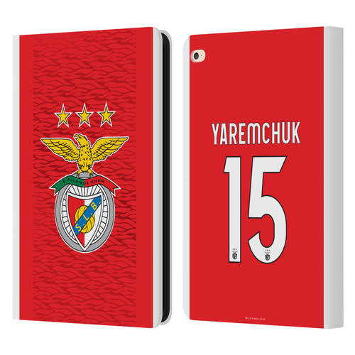 S.L. Benfica 2021/22 Players Home Kit Roman Yaremchuk Leather Book Wallet Case Cover For Apple iPad Air 2 (2014)