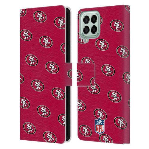 NFL San Francisco 49ers Artwork Patterns Leather Book Wallet Case Cover For Samsung Galaxy M53 (2022)