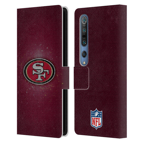 NFL San Francisco 49ers Artwork LED Leather Book Wallet Case Cover For Xiaomi Mi 10 5G / Mi 10 Pro 5G