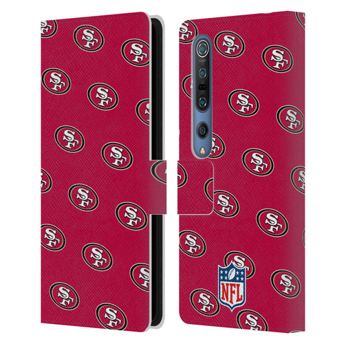 NFL San Francisco 49ers Artwork Patterns Leather Book Wallet Case Cover For Xiaomi Mi 10 5G / Mi 10 Pro 5G
