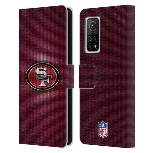 NFL San Francisco 49ers Artwork LED Leather Book Wallet Case Cover For Xiaomi Mi 10T 5G