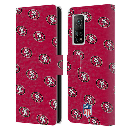 NFL San Francisco 49ers Artwork Patterns Leather Book Wallet Case Cover For Xiaomi Mi 10T 5G