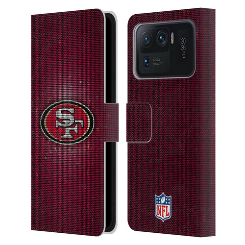 NFL San Francisco 49ers Artwork LED Leather Book Wallet Case Cover For Xiaomi Mi 11 Ultra