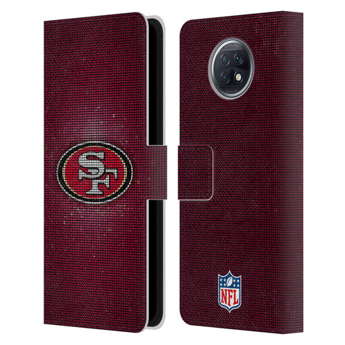 NFL San Francisco 49ers Artwork LED Leather Book Wallet Case Cover For Xiaomi Redmi Note 9T 5G