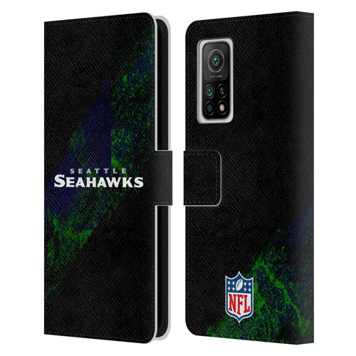 NFL Seattle Seahawks Logo Blur Leather Book Wallet Case Cover For Xiaomi Mi 10T 5G