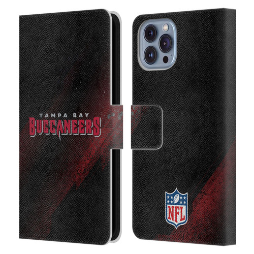 NFL Tampa Bay Buccaneers Logo Blur Leather Book Wallet Case Cover For Apple iPhone 14