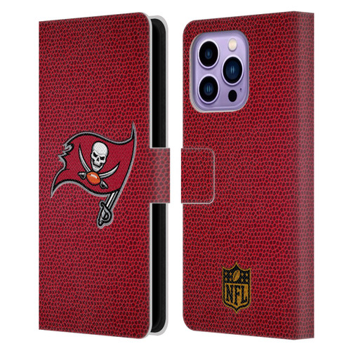 NFL Tampa Bay Buccaneers Logo Football Leather Book Wallet Case Cover For Apple iPhone 14 Pro Max