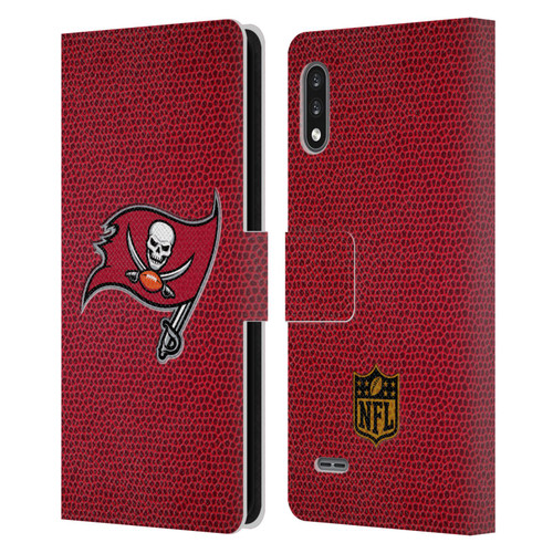NFL Tampa Bay Buccaneers Logo Football Leather Book Wallet Case Cover For LG K22