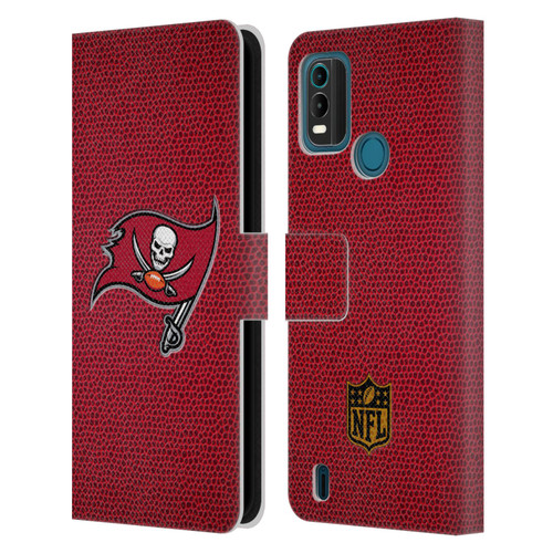 NFL Tampa Bay Buccaneers Logo Football Leather Book Wallet Case Cover For Nokia G11 Plus