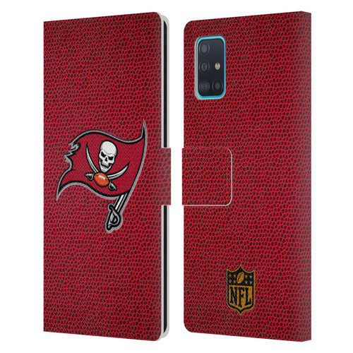 NFL Tampa Bay Buccaneers Logo Football Leather Book Wallet Case Cover For Samsung Galaxy A51 (2019)