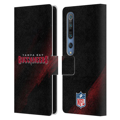 NFL Tampa Bay Buccaneers Logo Blur Leather Book Wallet Case Cover For Xiaomi Mi 10 5G / Mi 10 Pro 5G