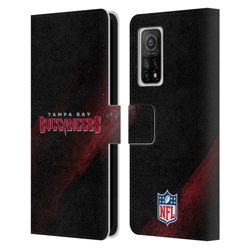 NFL Tampa Bay Buccaneers Logo Blur Leather Book Wallet Case Cover For Xiaomi Mi 10T 5G