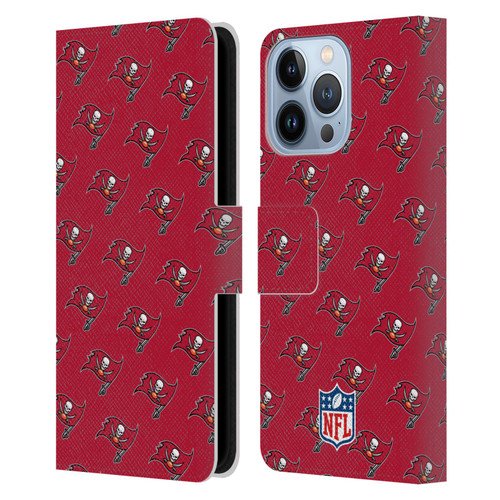 NFL Tampa Bay Buccaneers Artwork Patterns Leather Book Wallet Case Cover For Apple iPhone 13 Pro
