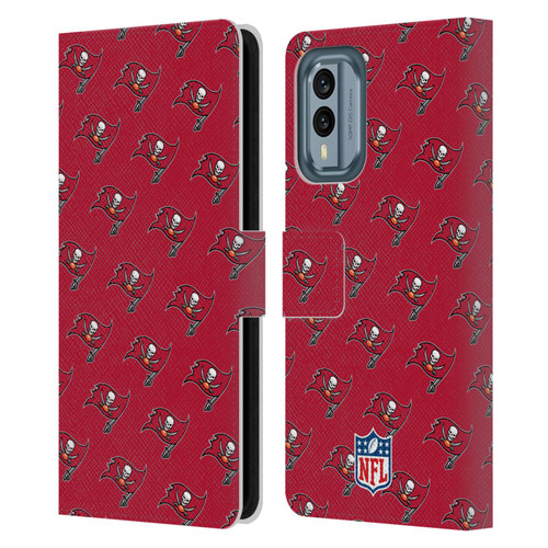 NFL Tampa Bay Buccaneers Artwork Patterns Leather Book Wallet Case Cover For Nokia X30