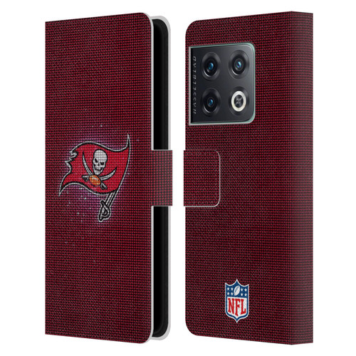 NFL Tampa Bay Buccaneers Artwork LED Leather Book Wallet Case Cover For OnePlus 10 Pro