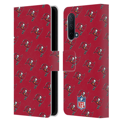 NFL Tampa Bay Buccaneers Artwork Patterns Leather Book Wallet Case Cover For OnePlus Nord CE 5G