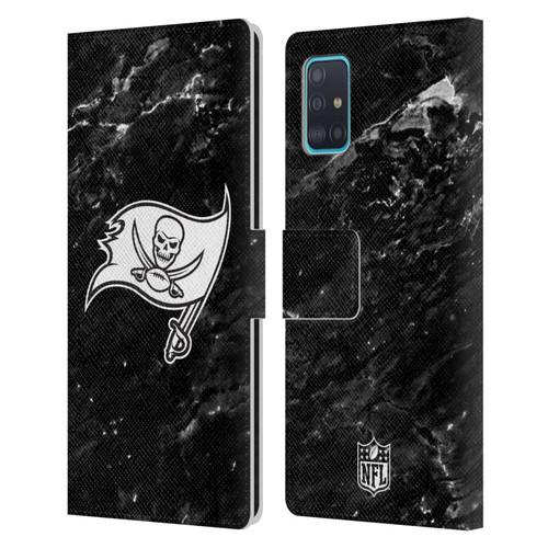NFL Tampa Bay Buccaneers Artwork Marble Leather Book Wallet Case Cover For Samsung Galaxy A51 (2019)