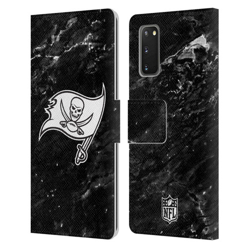 NFL Tampa Bay Buccaneers Artwork Marble Leather Book Wallet Case Cover For Samsung Galaxy S20 / S20 5G