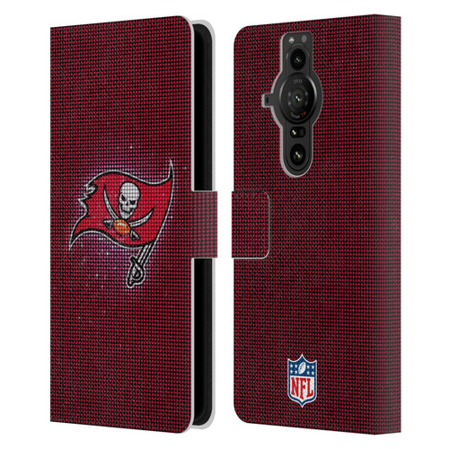 NFL Tampa Bay Buccaneers Artwork LED Leather Book Wallet Case Cover For Sony Xperia Pro-I