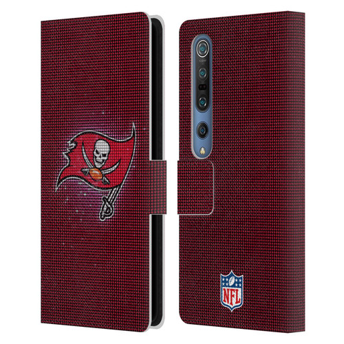 NFL Tampa Bay Buccaneers Artwork LED Leather Book Wallet Case Cover For Xiaomi Mi 10 5G / Mi 10 Pro 5G