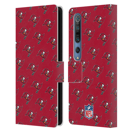 NFL Tampa Bay Buccaneers Artwork Patterns Leather Book Wallet Case Cover For Xiaomi Mi 10 5G / Mi 10 Pro 5G