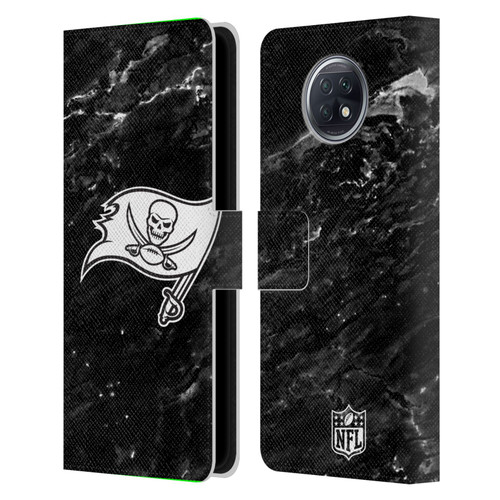 NFL Tampa Bay Buccaneers Artwork Marble Leather Book Wallet Case Cover For Xiaomi Redmi Note 9T 5G