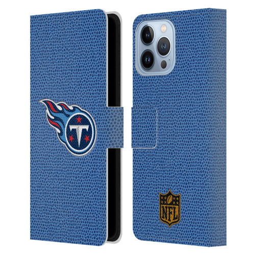 NFL Tennessee Titans Logo Football Leather Book Wallet Case Cover For Apple iPhone 13 Pro Max