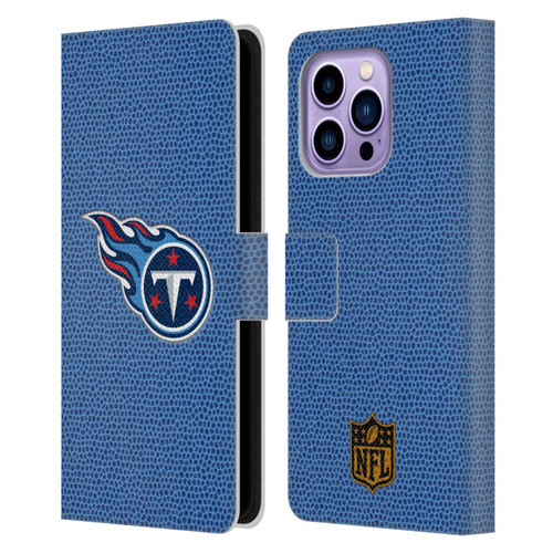 NFL Tennessee Titans Logo Football Leather Book Wallet Case Cover For Apple iPhone 14 Pro Max