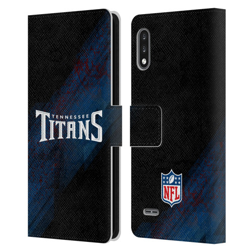 NFL Tennessee Titans Logo Blur Leather Book Wallet Case Cover For LG K22