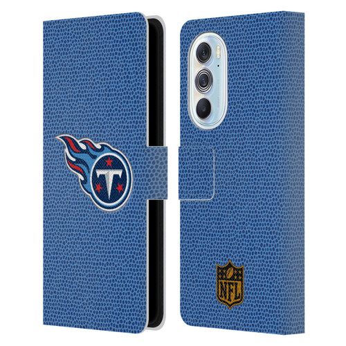 NFL Tennessee Titans Logo Football Leather Book Wallet Case Cover For Motorola Edge X30