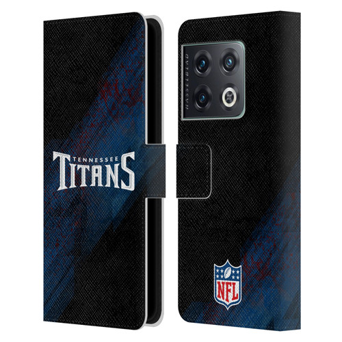 NFL Tennessee Titans Logo Blur Leather Book Wallet Case Cover For OnePlus 10 Pro