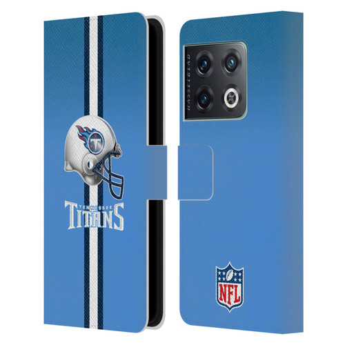 NFL Tennessee Titans Logo Helmet Leather Book Wallet Case Cover For OnePlus 10 Pro