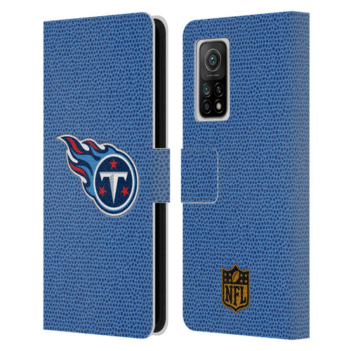 NFL Tennessee Titans Logo Football Leather Book Wallet Case Cover For Xiaomi Mi 10T 5G