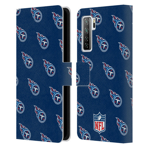 NFL Tennessee Titans Artwork Patterns Leather Book Wallet Case Cover For Huawei Nova 7 SE/P40 Lite 5G