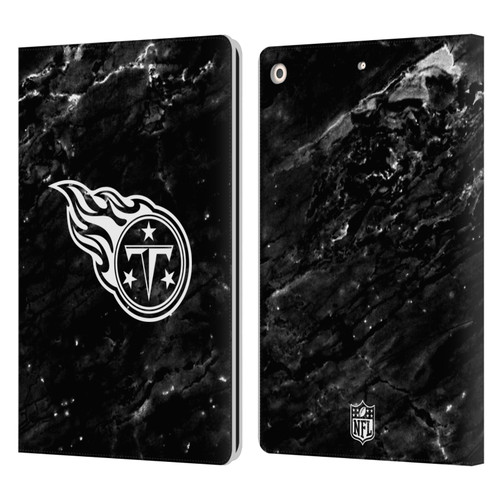 NFL Tennessee Titans Artwork Marble Leather Book Wallet Case Cover For Apple iPad 10.2 2019/2020/2021
