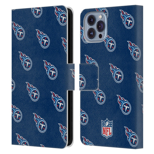 NFL Tennessee Titans Artwork Patterns Leather Book Wallet Case Cover For Apple iPhone 14