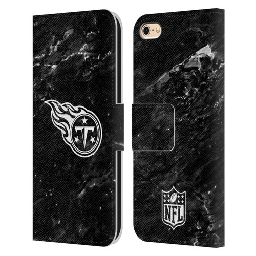 NFL Tennessee Titans Artwork Marble Leather Book Wallet Case Cover For Apple iPhone 6 / iPhone 6s