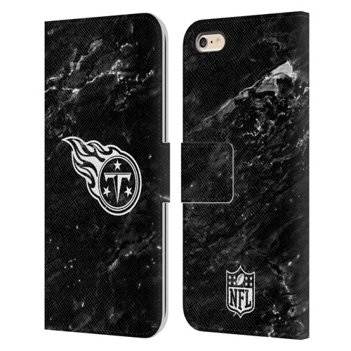 NFL Tennessee Titans Artwork Marble Leather Book Wallet Case Cover For Apple iPhone 6 Plus / iPhone 6s Plus