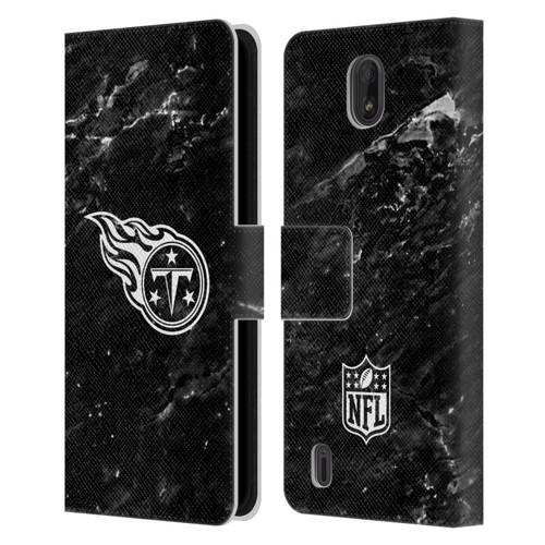 NFL Tennessee Titans Artwork Marble Leather Book Wallet Case Cover For Nokia C01 Plus/C1 2nd Edition