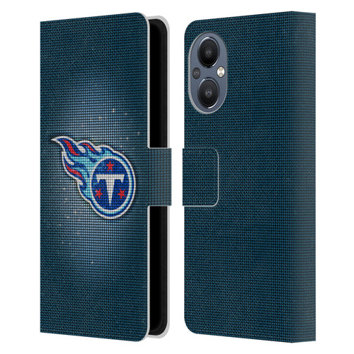 NFL Tennessee Titans Artwork LED Leather Book Wallet Case Cover For OnePlus Nord N20 5G