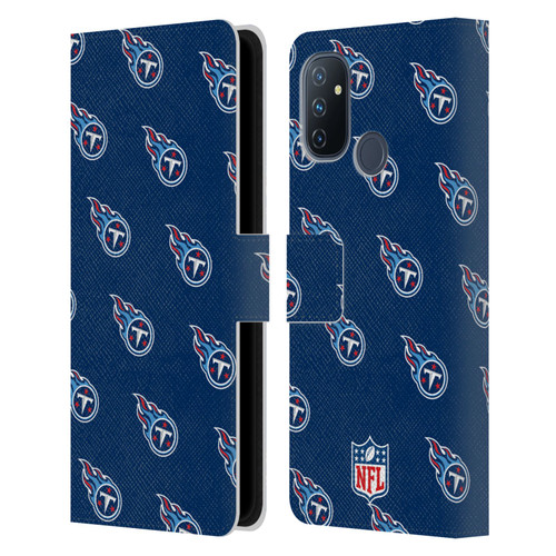 NFL Tennessee Titans Artwork Patterns Leather Book Wallet Case Cover For OnePlus Nord N100
