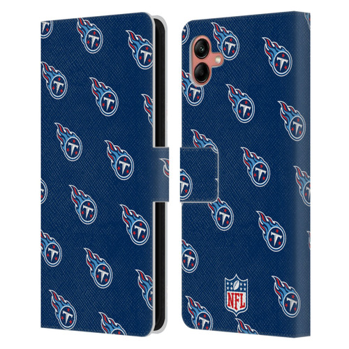 NFL Tennessee Titans Artwork Patterns Leather Book Wallet Case Cover For Samsung Galaxy A04 (2022)