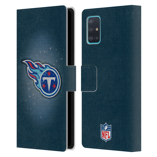 NFL Tennessee Titans Artwork LED Leather Book Wallet Case Cover For Samsung Galaxy A51 (2019)