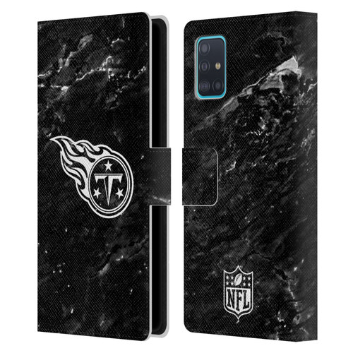 NFL Tennessee Titans Artwork Marble Leather Book Wallet Case Cover For Samsung Galaxy A51 (2019)