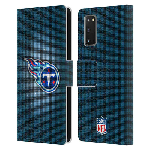 NFL Tennessee Titans Artwork LED Leather Book Wallet Case Cover For Samsung Galaxy S20 / S20 5G