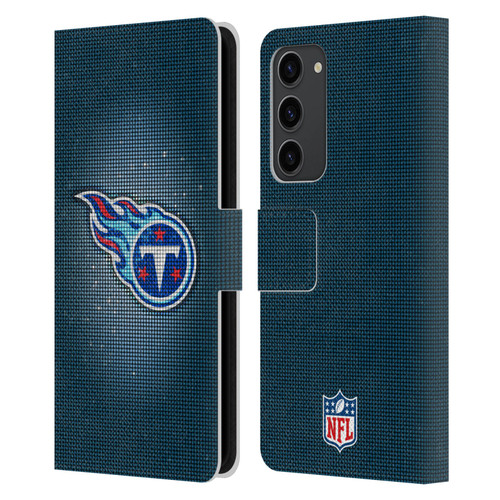 NFL Tennessee Titans Artwork LED Leather Book Wallet Case Cover For Samsung Galaxy S23+ 5G