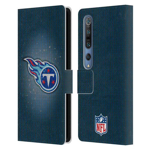 NFL Tennessee Titans Artwork LED Leather Book Wallet Case Cover For Xiaomi Mi 10 5G / Mi 10 Pro 5G