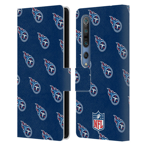 NFL Tennessee Titans Artwork Patterns Leather Book Wallet Case Cover For Xiaomi Mi 10 5G / Mi 10 Pro 5G