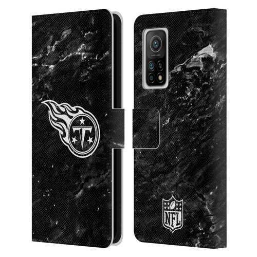 NFL Tennessee Titans Artwork Marble Leather Book Wallet Case Cover For Xiaomi Mi 10T 5G
